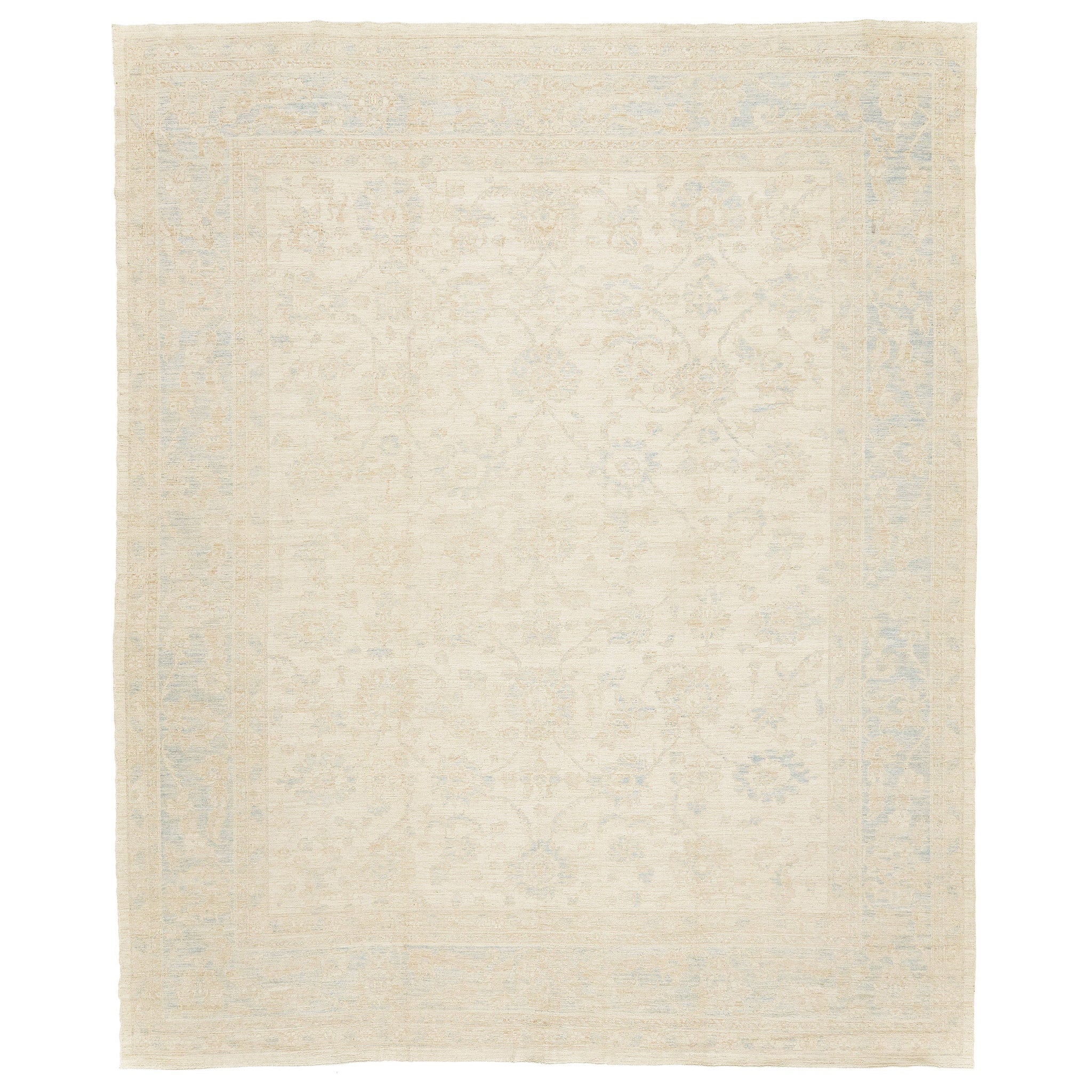 Mehraban Vintage Style Sultanabad Revival Rug For Sale