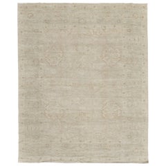 Mehraban Vintage Style Oushak Revival Rug