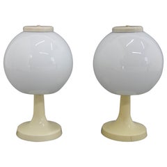 Vintage Set of Two Table Lamps, Czechoslovakia, 1970s