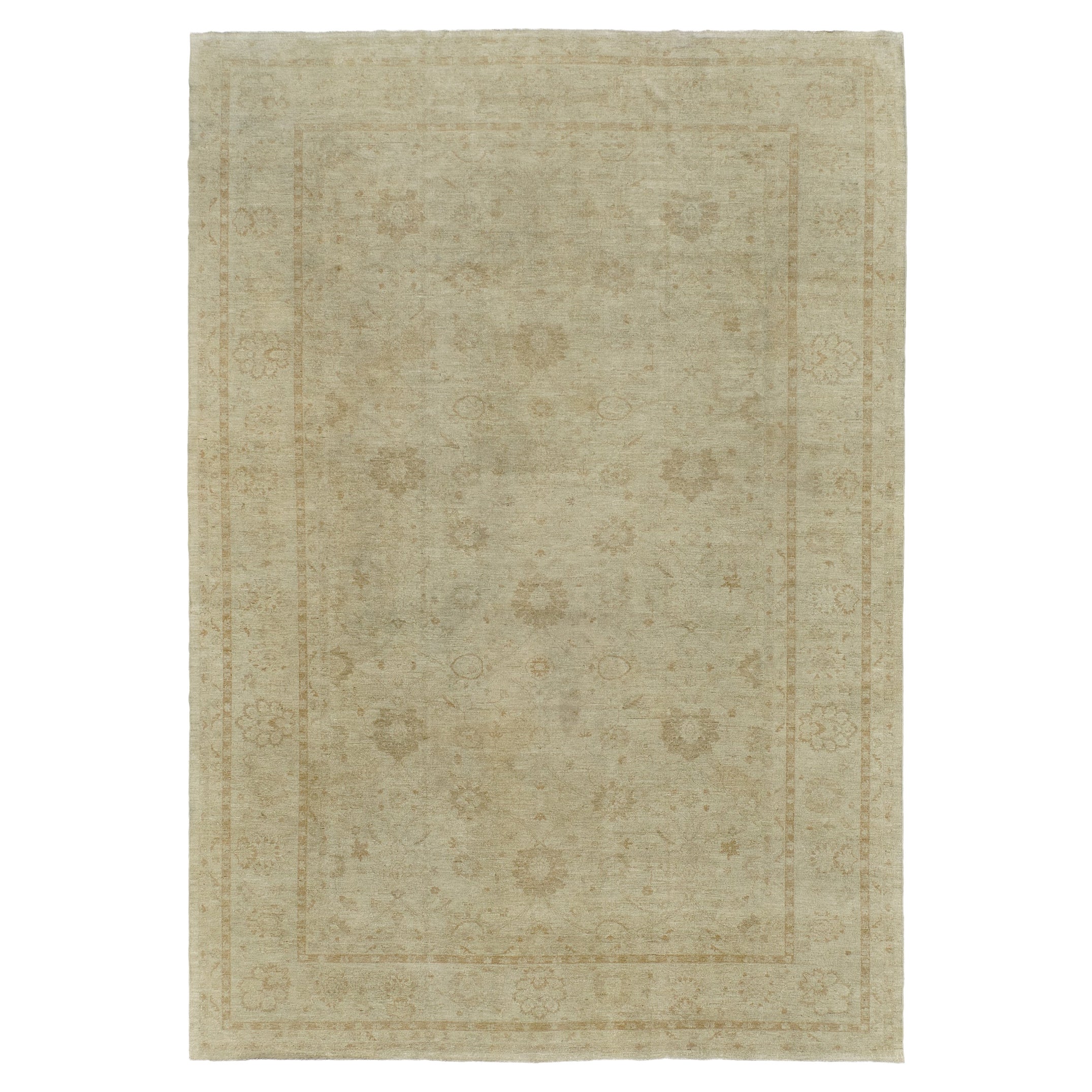 Mehraban Alfombra Sultanabad Revival Estilo Vintage HS26 en venta