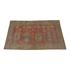 Antique Late-19th Century Khotan Samarkand Rug