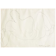 Two Male Nudes by Anthony Sisti Circa 1930's