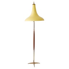 Rare and Elegant Mid Century Modern Floor Lamp or Standing Light Austria 1960s