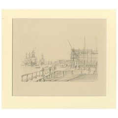 Used Master Print with a Marine View 'Blackwall'