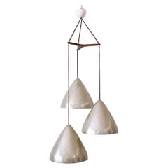 Vintage Elegant Cascading Pendant Lamp by Lisa Johansson-Pape for Orno Finland 1960s