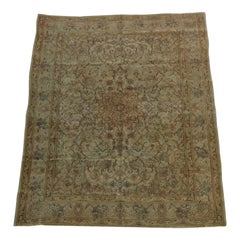 Antiker türkischer Teppich 9,10x7.1