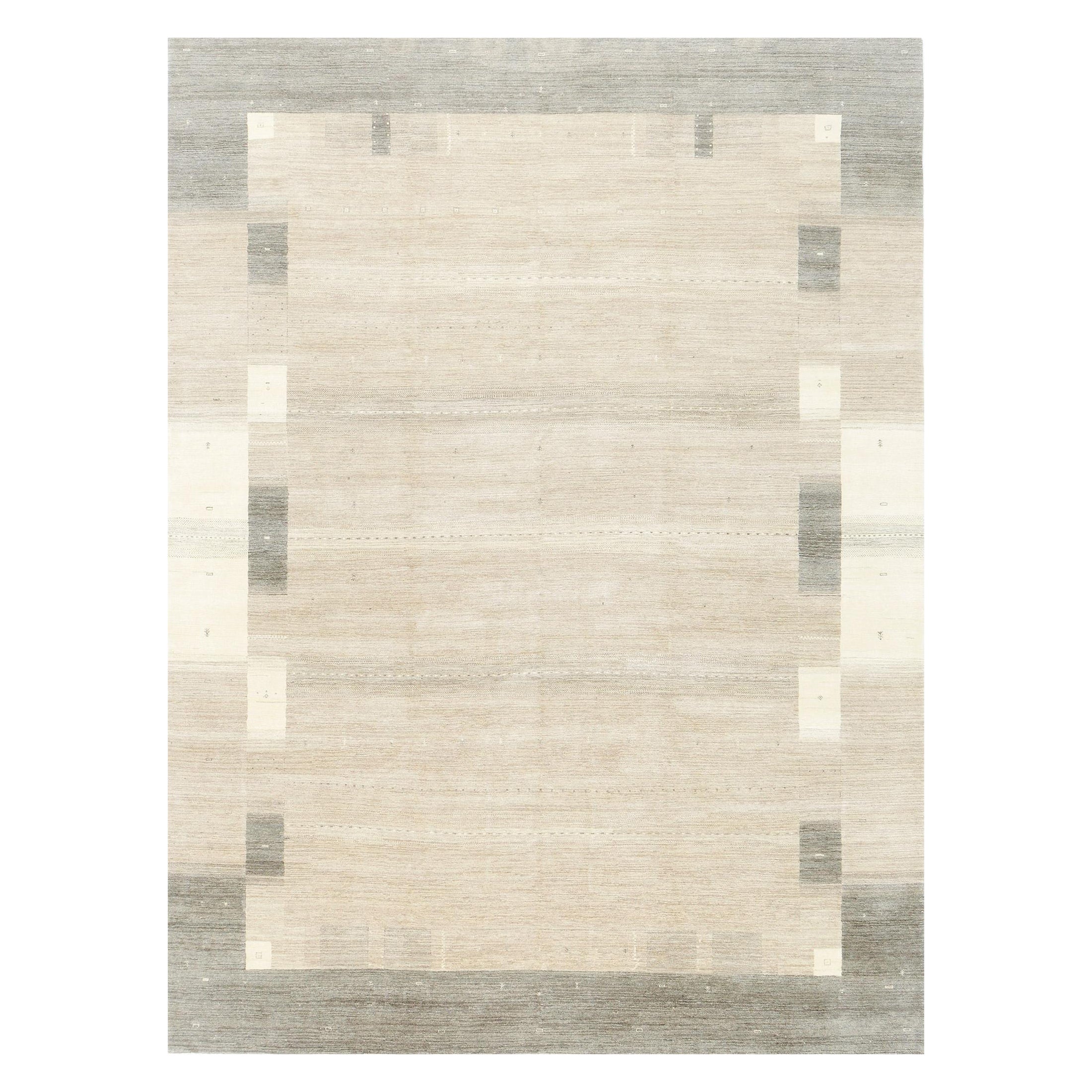 Mehraban Modern Design Naturale Collection Rug Mente For Sale