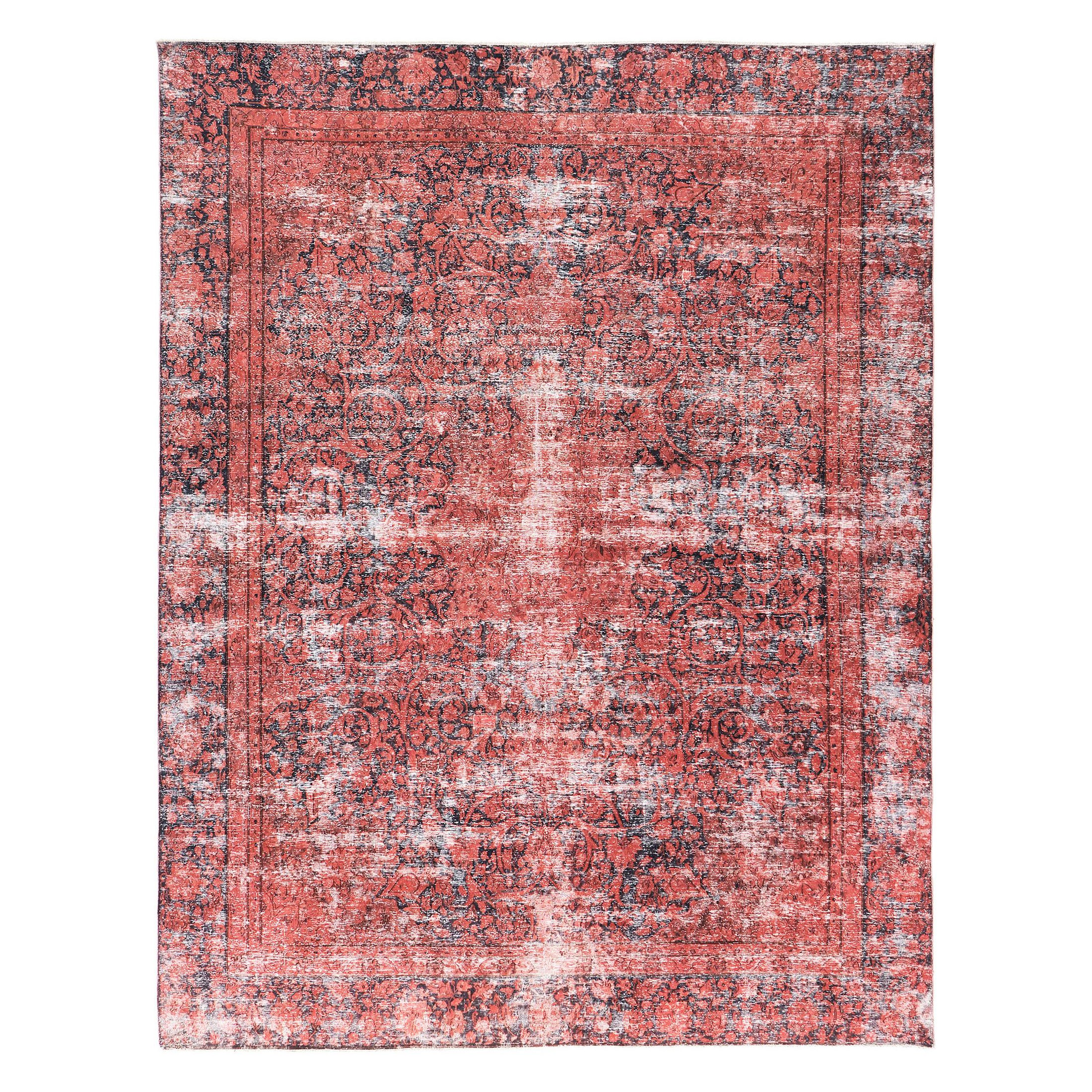  Overdyed Vintage Style Rug For Sale