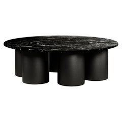Mira Coffee Table - Black - Nero Marquina marble