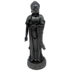 Antique Standing Bronze Buddha - 19th Century or Earlier 
