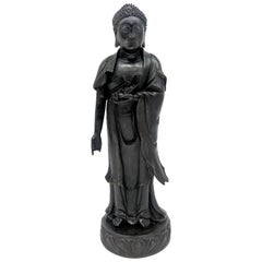 Antique Standing Bronze Buddha - 19th Century or Earlier