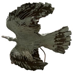 Klaviervogel aus Keramik von Piano Vallauris 