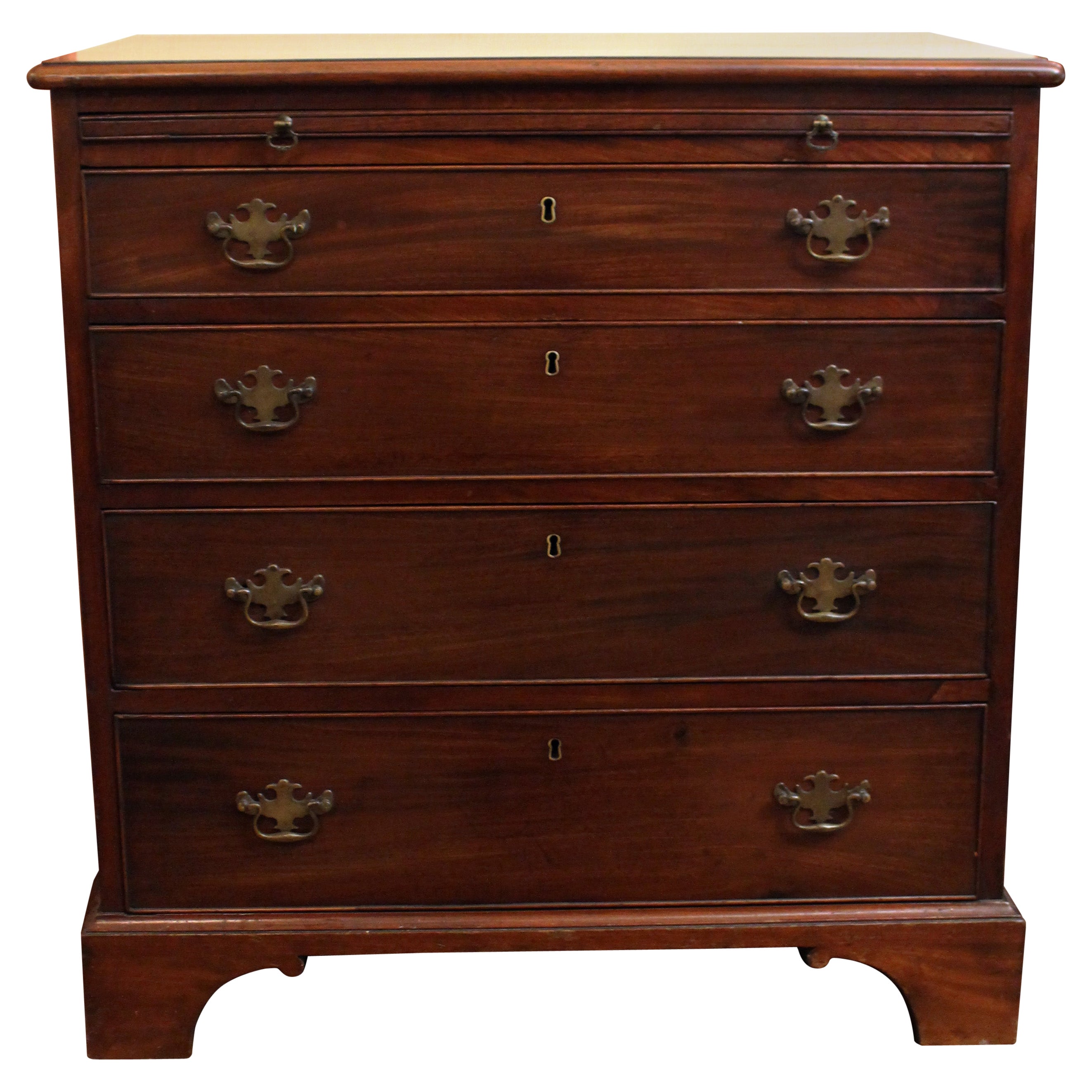 Circa 1780 Four Drawer Bachelor's Chest of Drawers