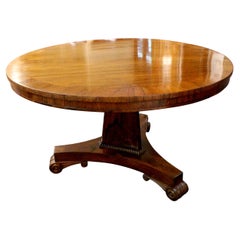 Antique Regency Period English Center Table