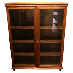 Used Mid 19th Century Double Glazed Door Bibliotheque, French