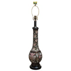 Cloisonné-Lampe von Wilshire House aus der Mitte des Jahrhunderts