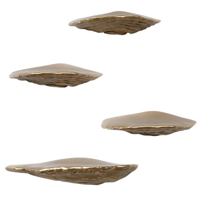 Erin Sullivan, Bronze Mushroom Shelves, USA, 2015 For Sale at 1stDibs