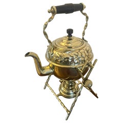 Brass Tea Kettle - 39 For Sale on 1stDibs