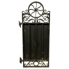 American Vintage  Wrought Iron Gate