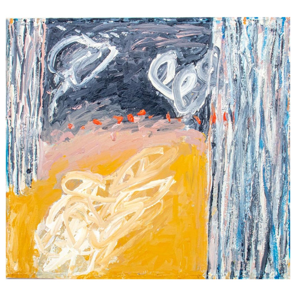 Elfi Schuselka "Autunno" Olio astratto su tela