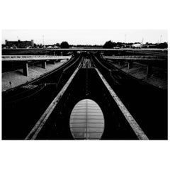 Black and White Photo of Paris by Joachim Lapotre, Signed Fine Art Print 1