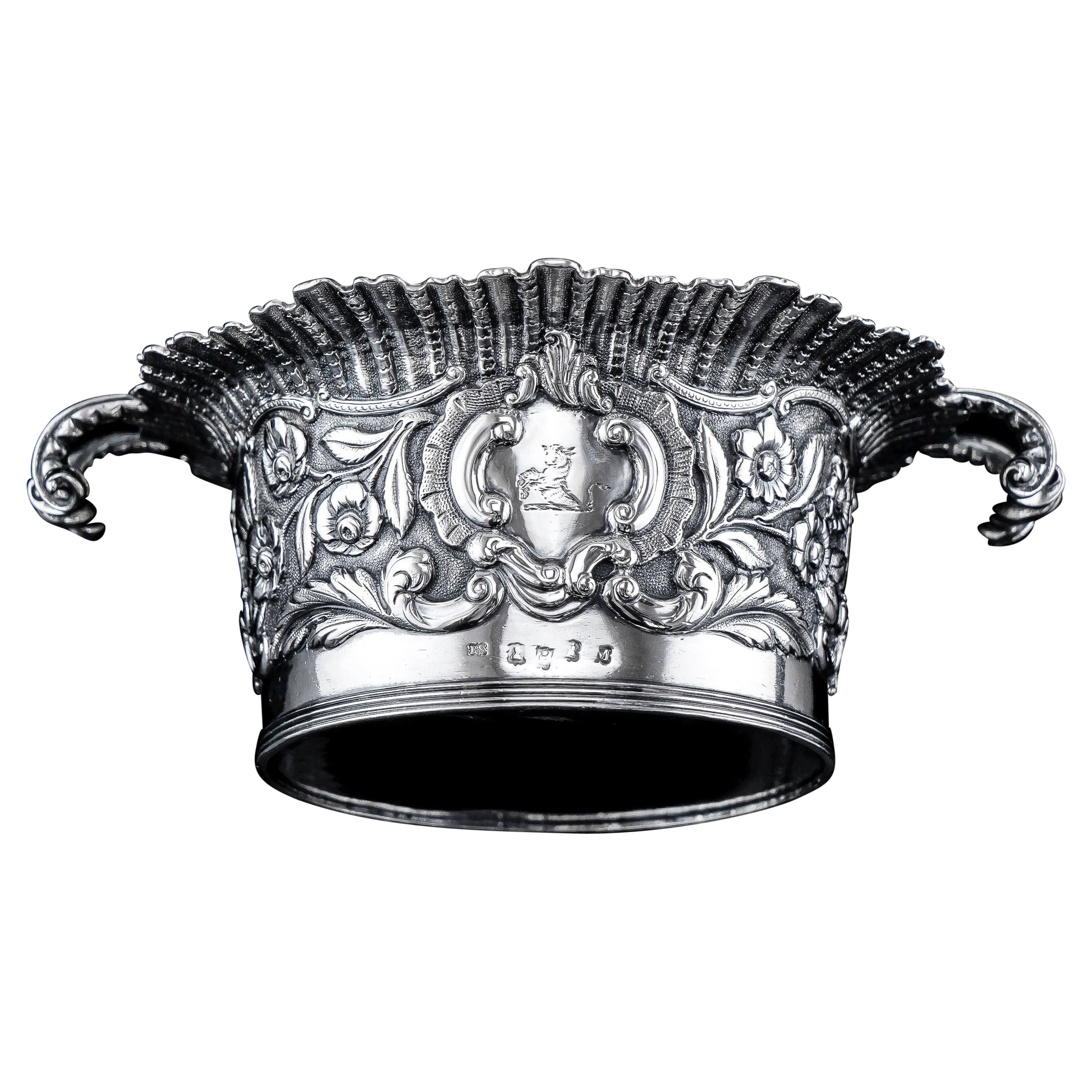 Antique Georgian Solid Silver Irish Bowl - Robert W Smith 1832