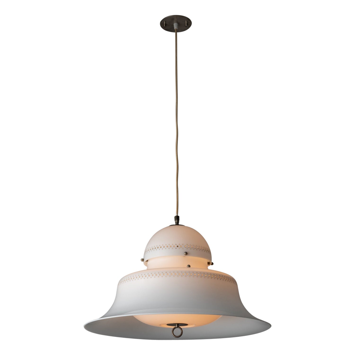 Model KD14 Ceiling Light by Sergio Asti for Kartell For Sale