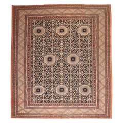 Übergroßer Samarkand-Teppich im Vintage-Stil