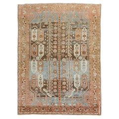 Vintage Zabihi Collection Accent Persian Malayer Rug