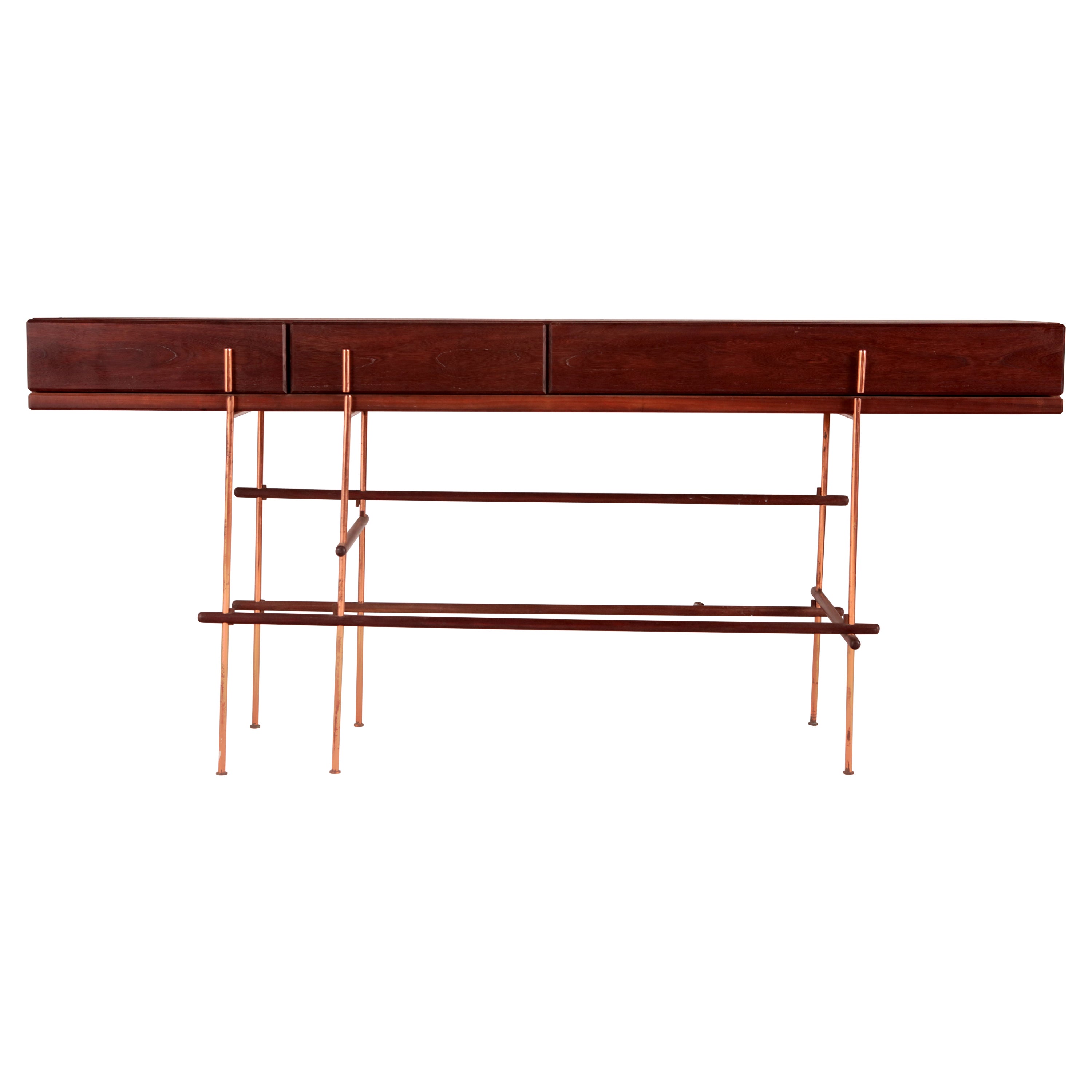 Contemporary "Verga" Sideboard by Brazilian Designer Gustavo Bittencourt, 2021 For Sale