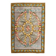 Very nice antique french savonnerie rug 