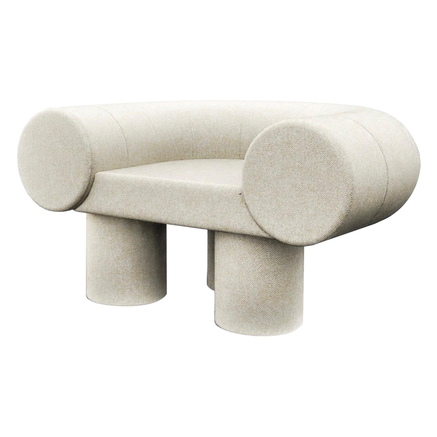 Mineral Armchair by Vincent Mazenauer  For Sale