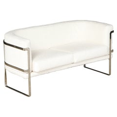 Canapé Loveseat de Claudio Salocchi pour Sormani, Italie, vers 1970, signé