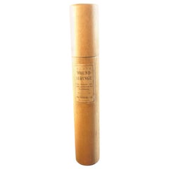 Glass Pharmacy Wound Syringe in Beech Case by Wm Toogood Ltd