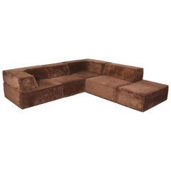 COR Trio Modular Sofa In Brown Teddy von Team Form AG, 1970er Jahre