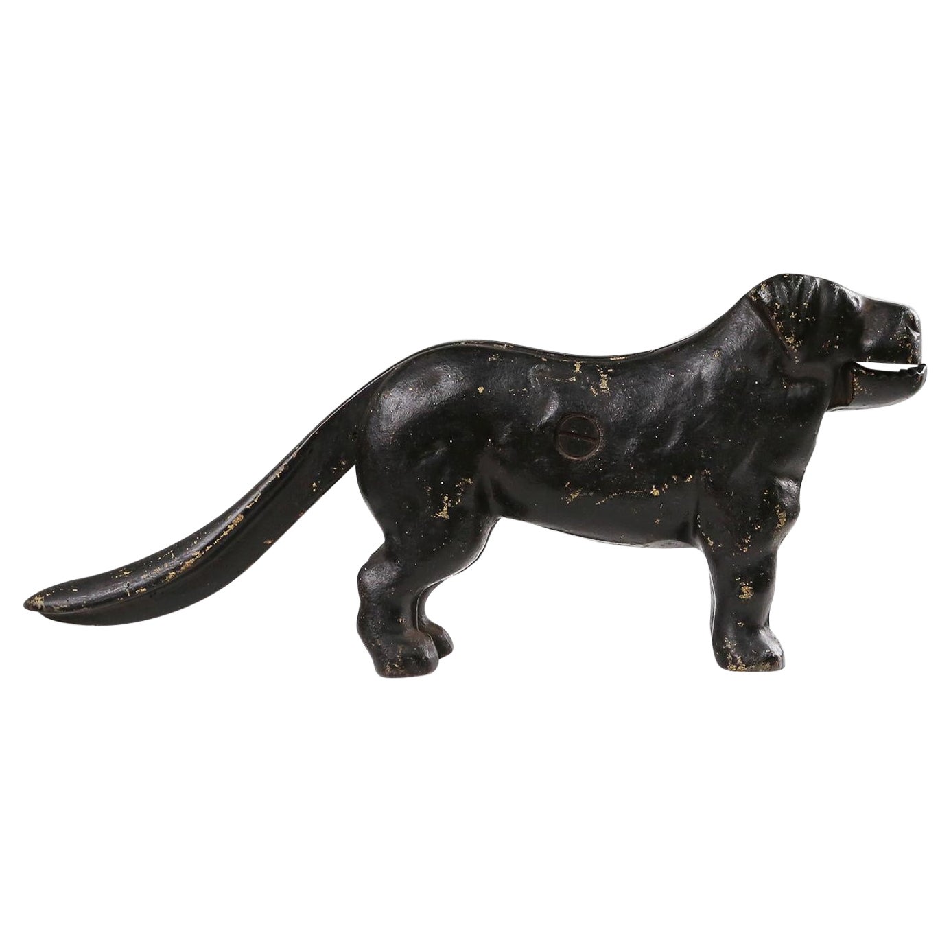 Anitque cast iron dog Nutcracker Ca.1900