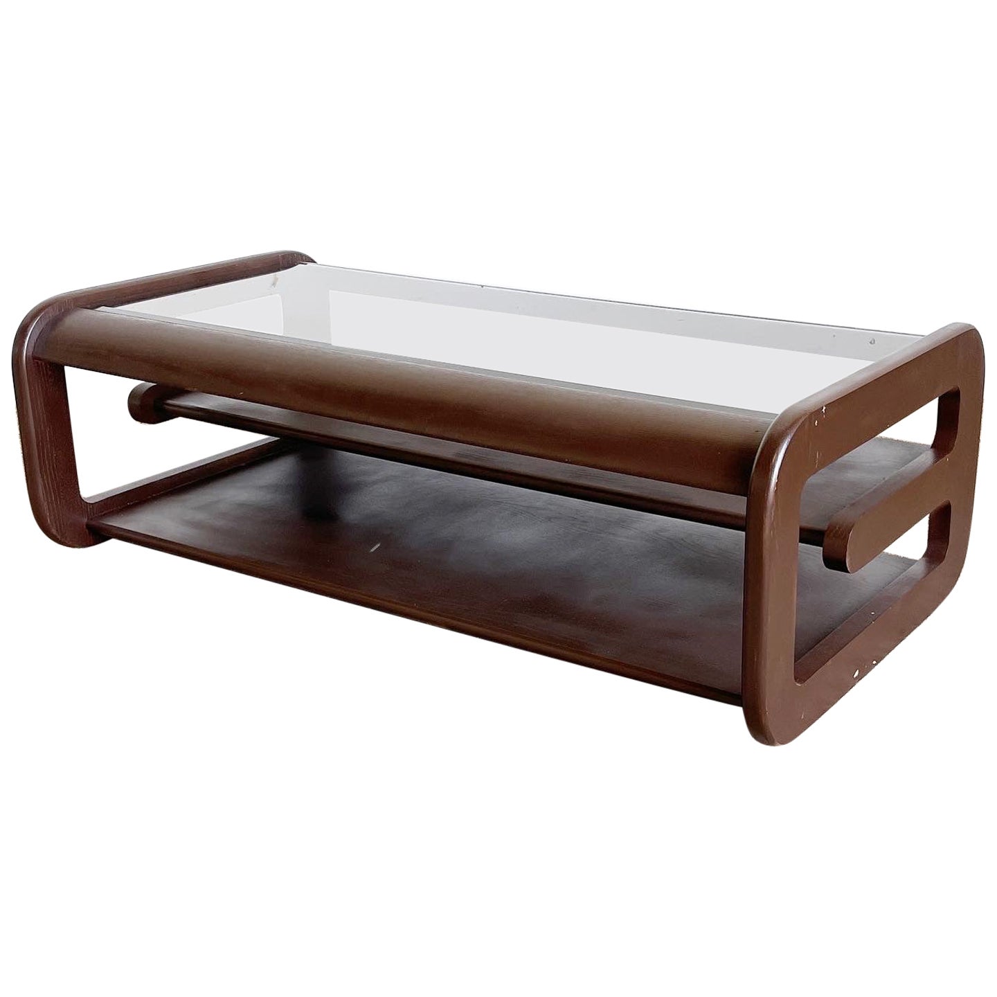 Mid Century Modern Lou Hodges Style Coffee Table
