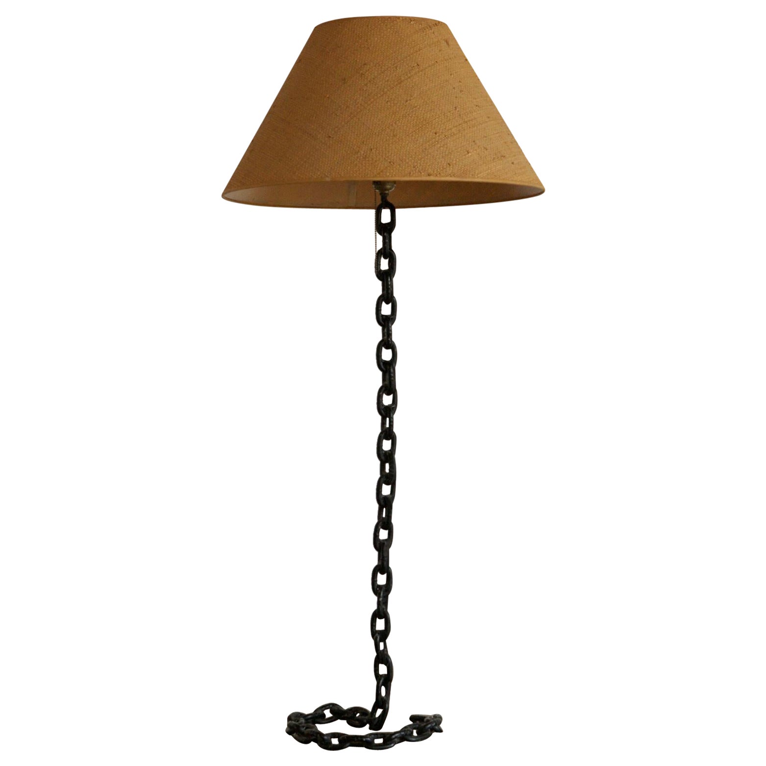 Surrealist Chain Floor Lamp