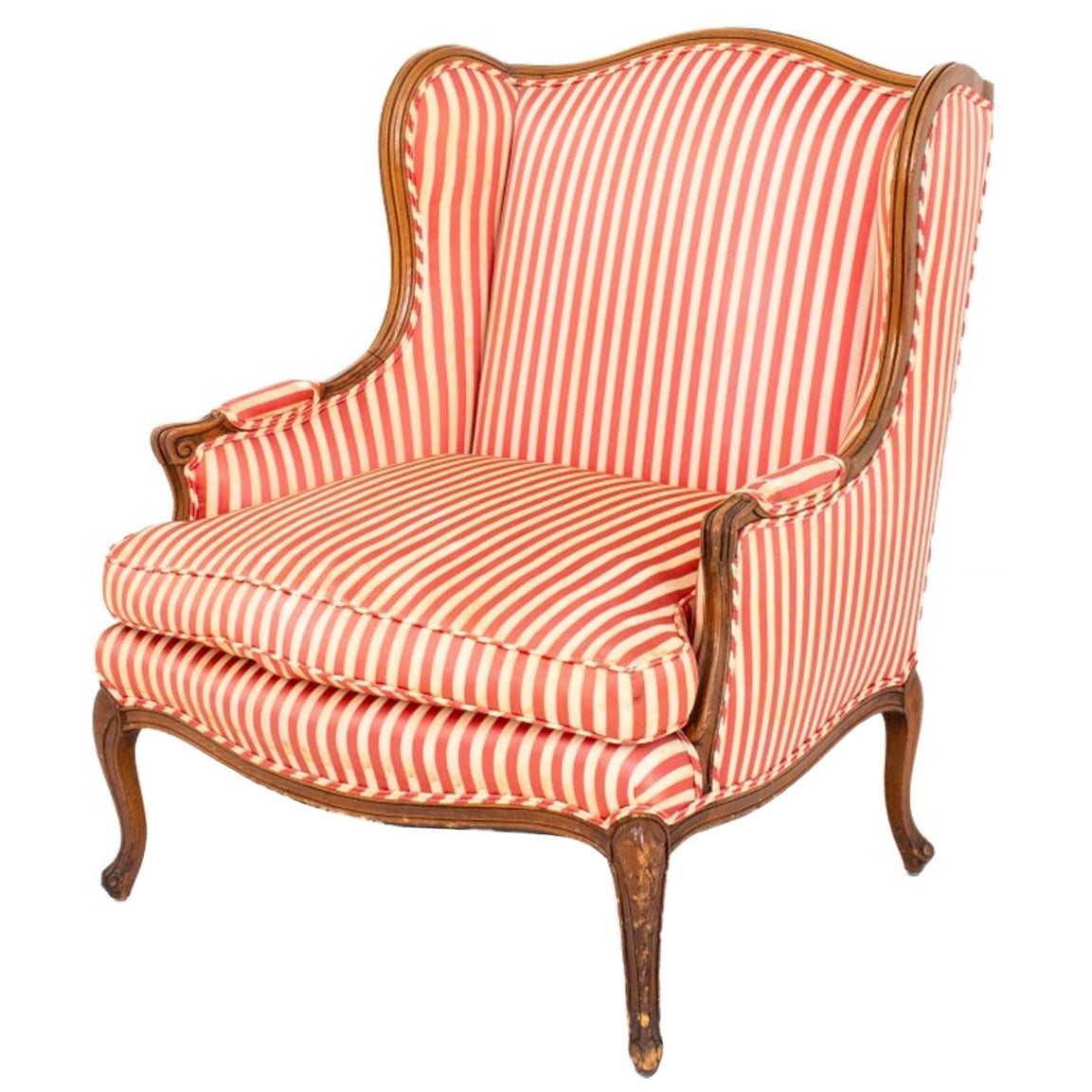 Louis XV Style Wingchair or Bergere For Sale