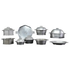 Mid 20th Century Guardian Service Aluminum Dual Purpose Cookware 14 Pieces