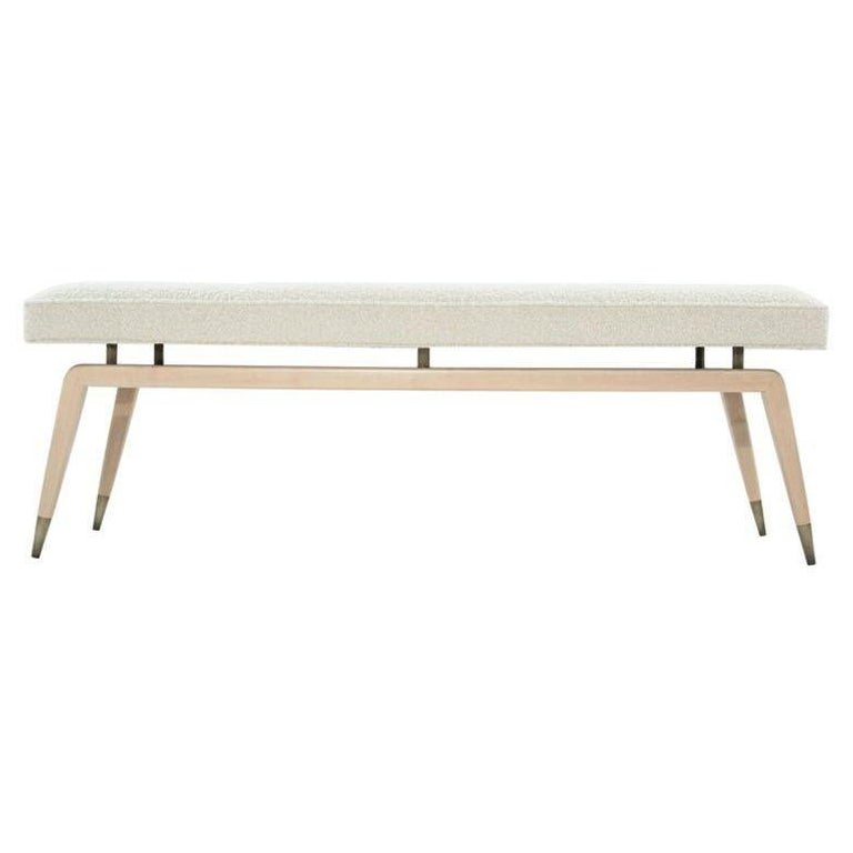 Gio Bench in White Oak by Stamford Modern For Sale