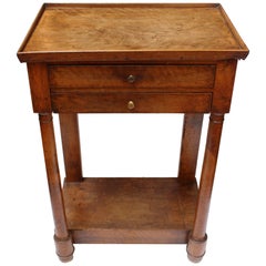 Circa 1820-30 French Walnut Chevet