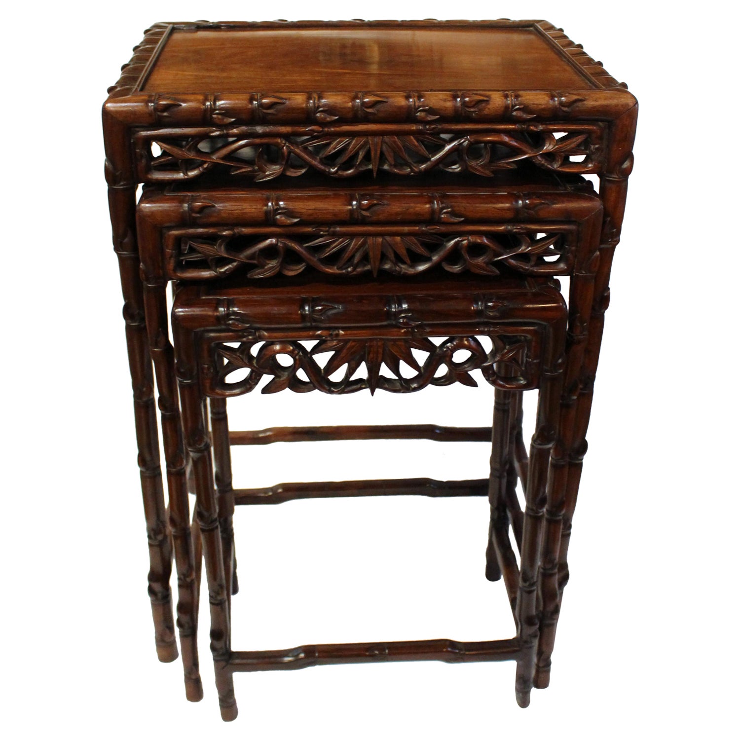 Circa 1865 Set of Chinese Nesting Tables