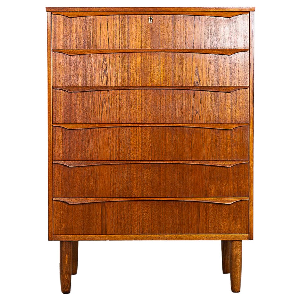 Danish Mid-Century Modern Teak Dresser 