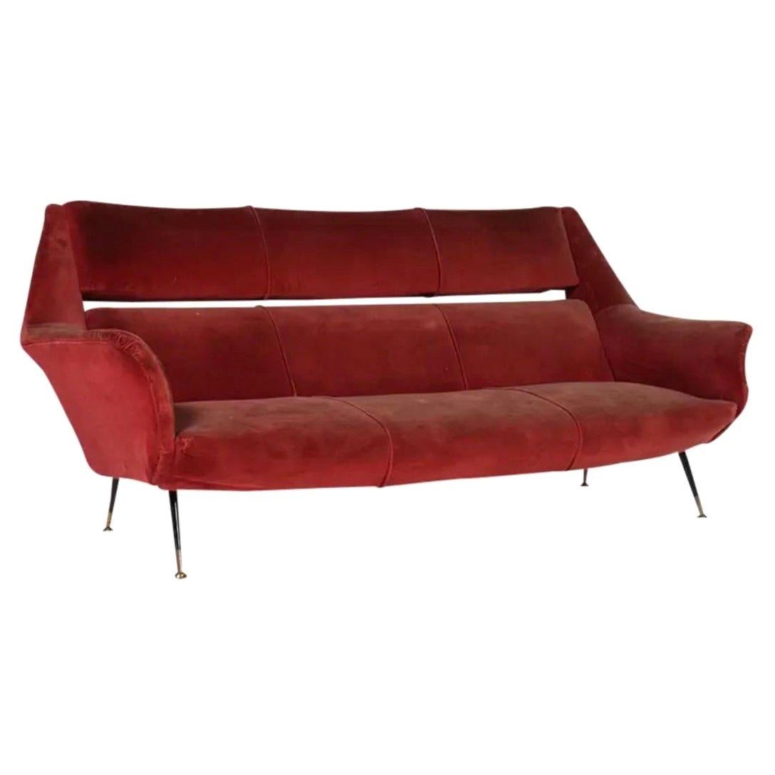 Mid Century Italian Sofa For Sale