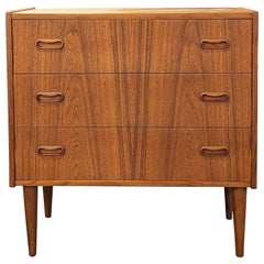 Vintage Danish Mid Century Teak Dresser / Nightstand - 072343