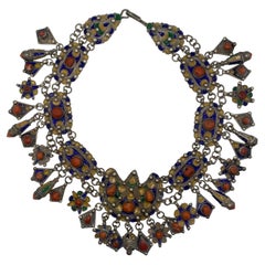 vintage silver kabyle necklace