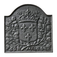 French Louis XIV Style 'Arms of France' Fireback