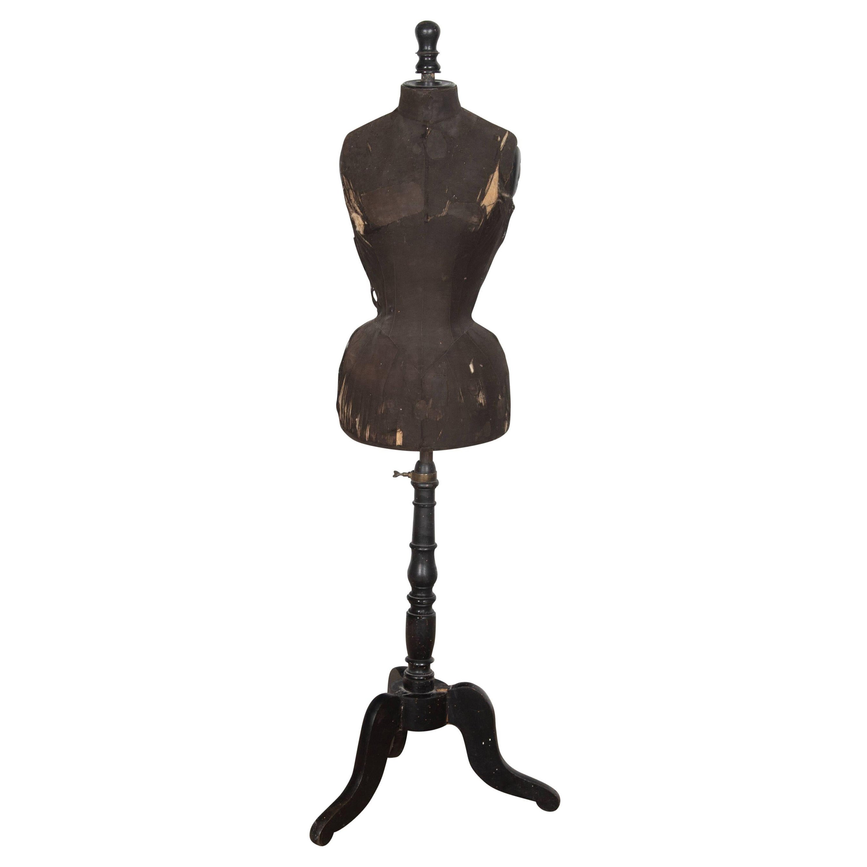 19th Century French Wasp Waist Mannequin For Sale