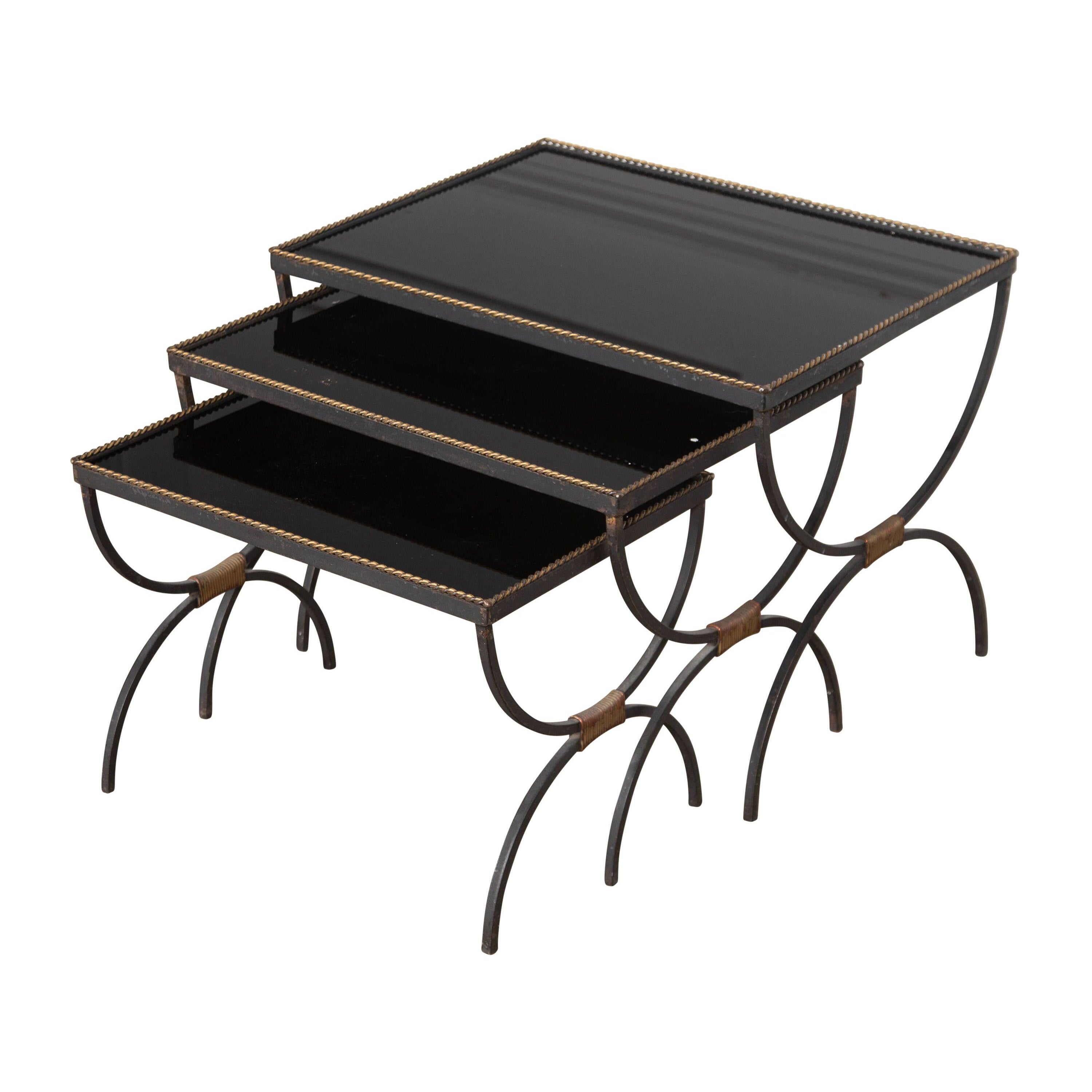 20th Century French Nest of Tables For Sale